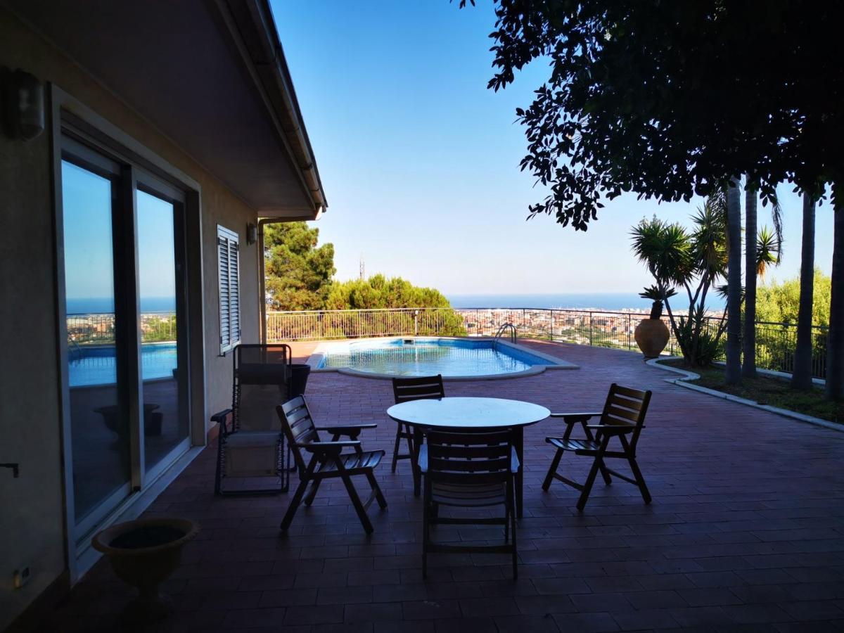 Holiday Flower Villa Panoramica Sul Golfo Di Catania Misterbianco Εξωτερικό φωτογραφία