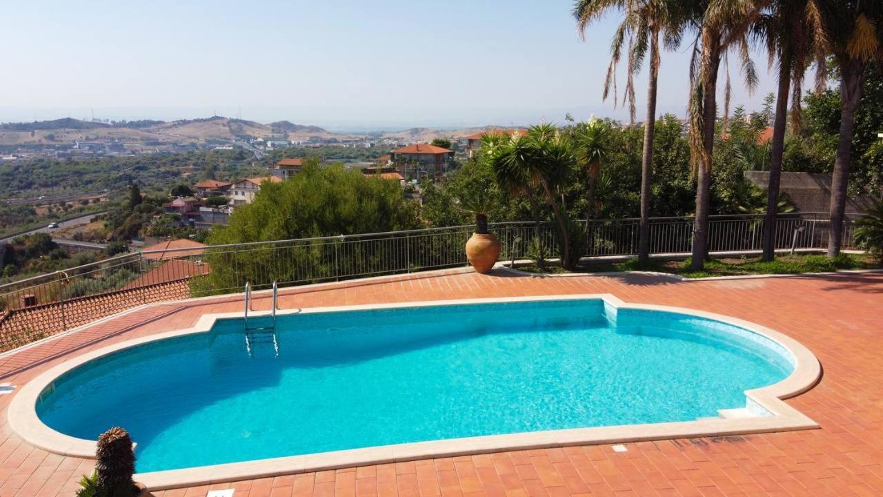 Holiday Flower Villa Panoramica Sul Golfo Di Catania Misterbianco Εξωτερικό φωτογραφία