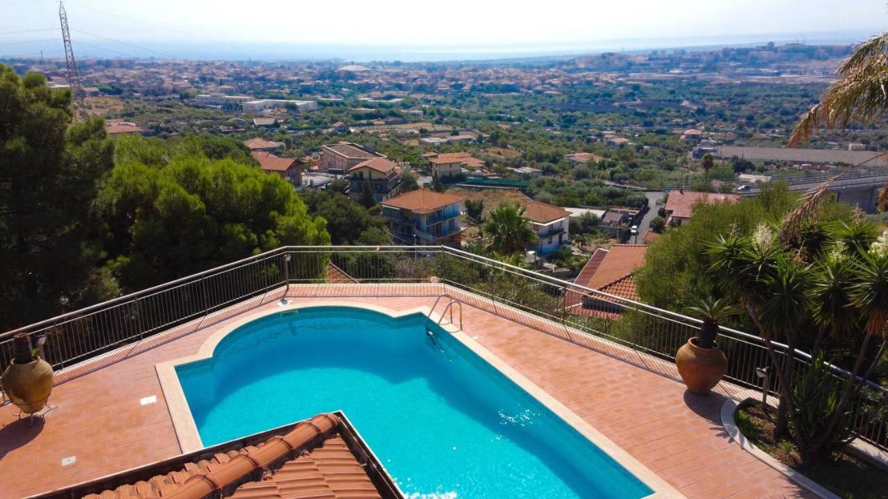 Holiday Flower Villa Panoramica Sul Golfo Di Catania Misterbianco Εξωτερικό φωτογραφία