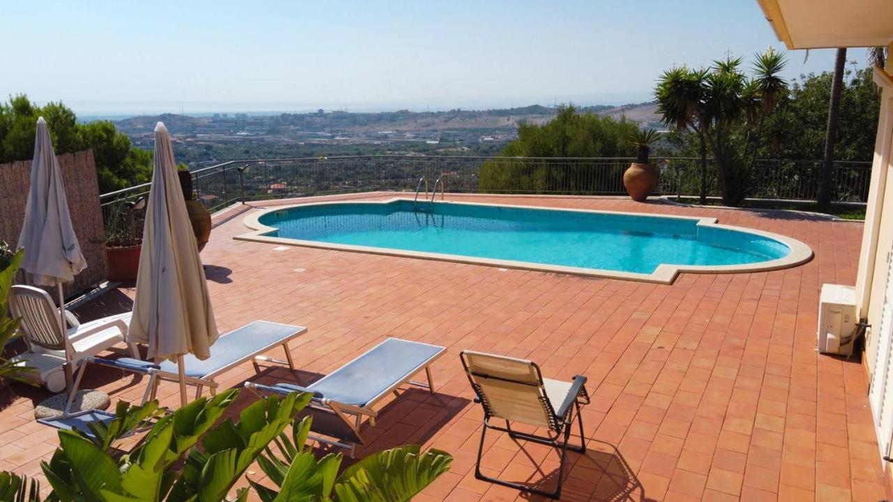 Holiday Flower Villa Panoramica Sul Golfo Di Catania Misterbianco Εξωτερικό φωτογραφία